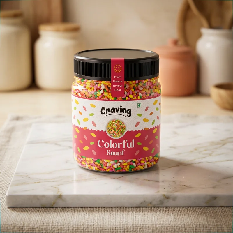 RAJA SUGAR COATTED FENNEL SEEDS