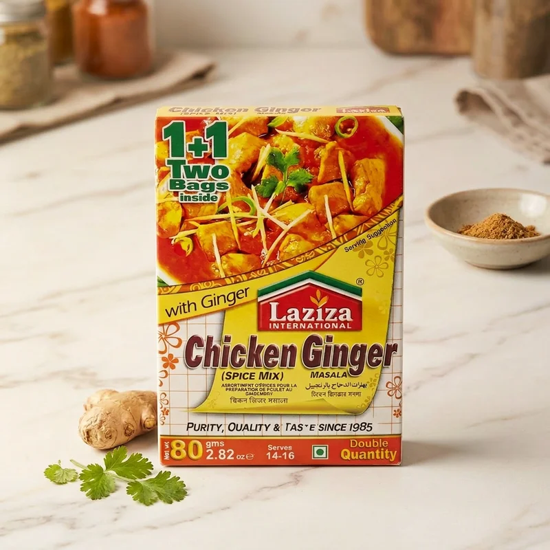 LAZIZA GINGER CHICKEN MASALA