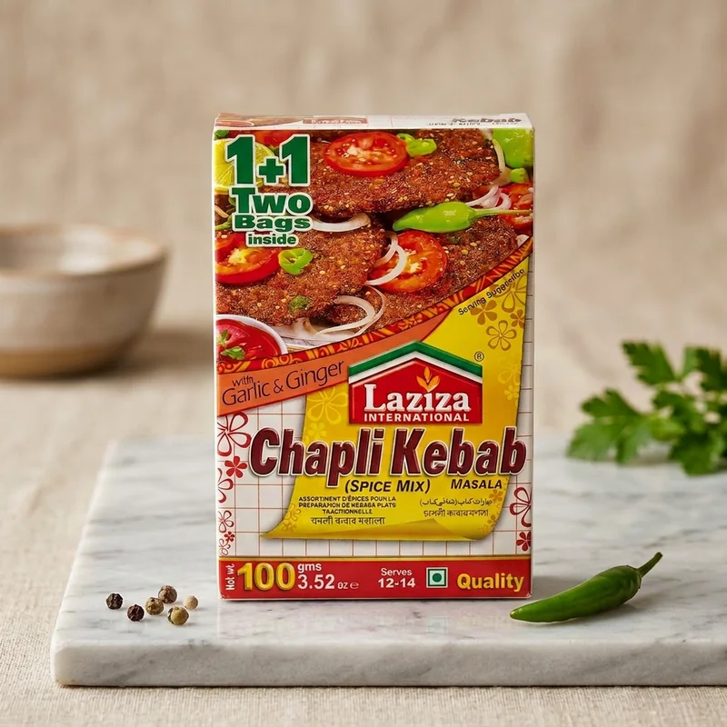 LAZIZA CHAPLI KEBAB MASALA