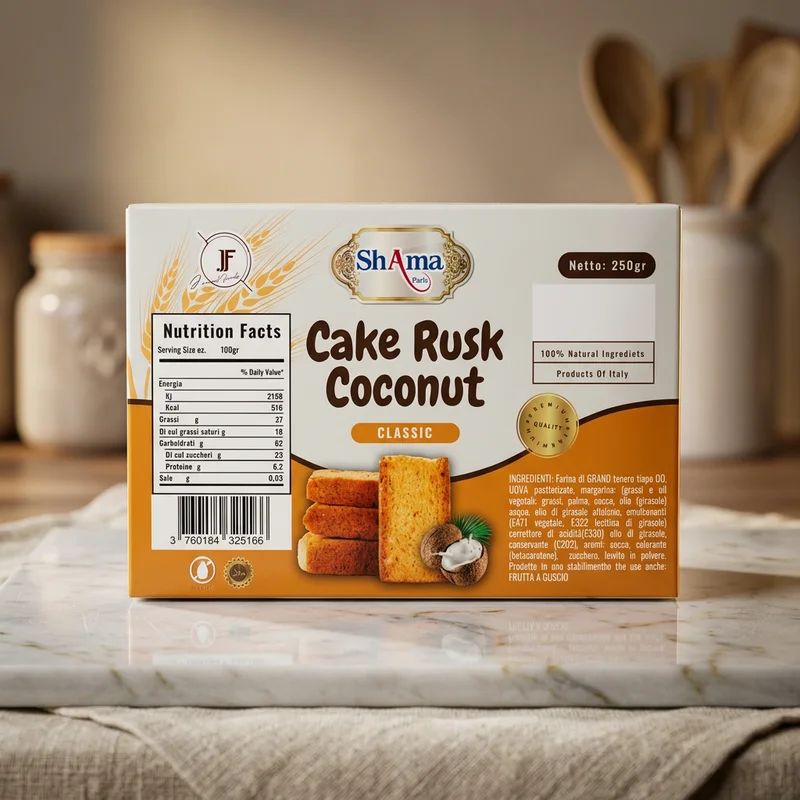 SHAMA CAKE RUSK (COCONUT)