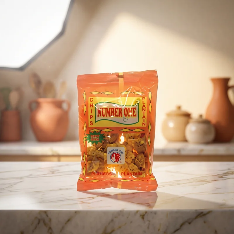 NUMBER ONE PLANTAIN CHIPS PICCANTE