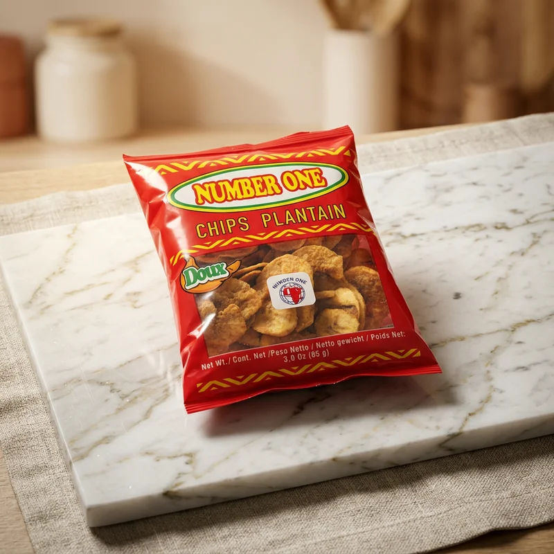 NUMBER ONE PLANTAIN CHIPS DOLCE