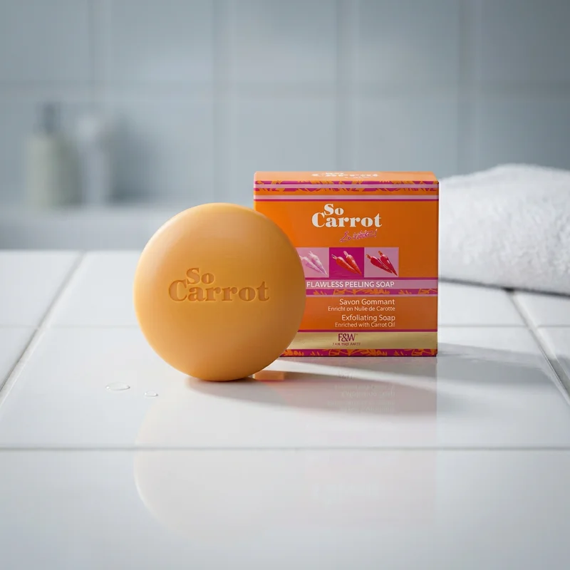 SO CARROT EXFOLIATING SOAP