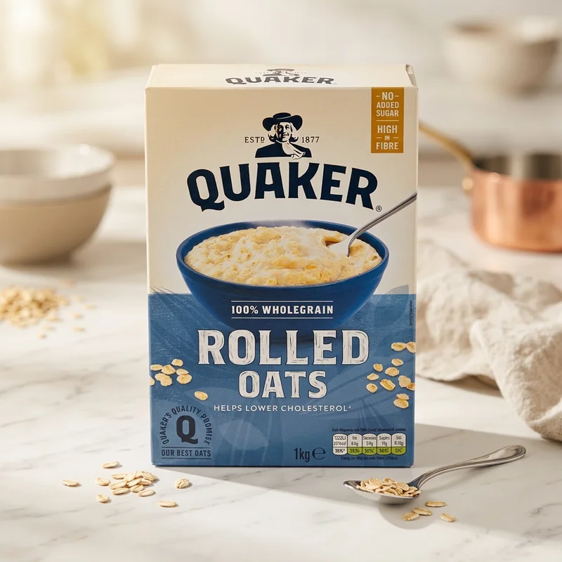 QUACKER OATS SCATOLA