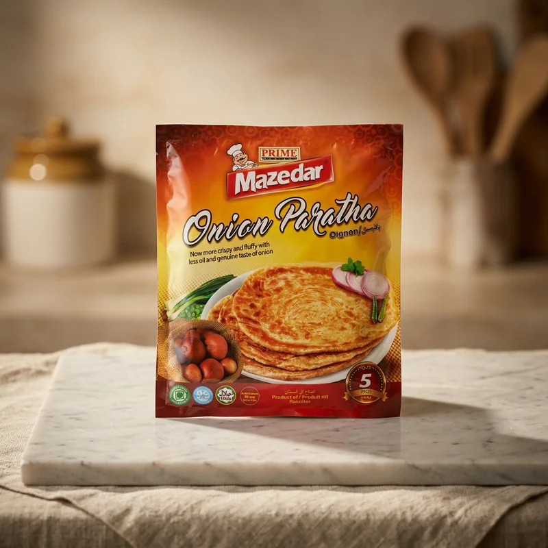 MAZEDAR CRISPY ONION PARATHA