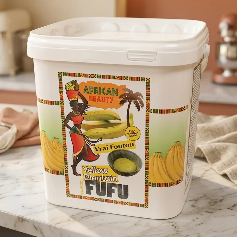 AFRICAN BEAUTY PLANTAIN FUFU