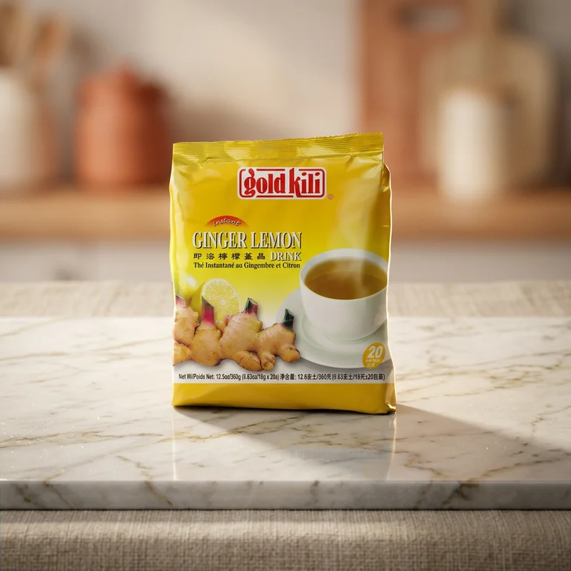 GOLDKILI INSTANT GINGER LEMON DRINK