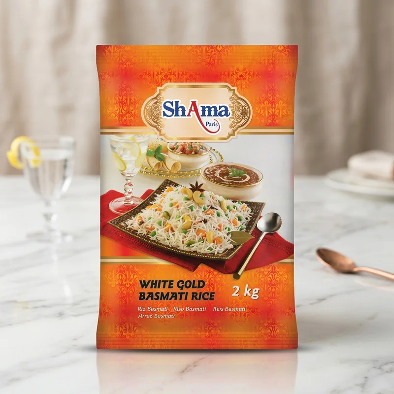SHAMA WHITE GOLD BASMATI RICE