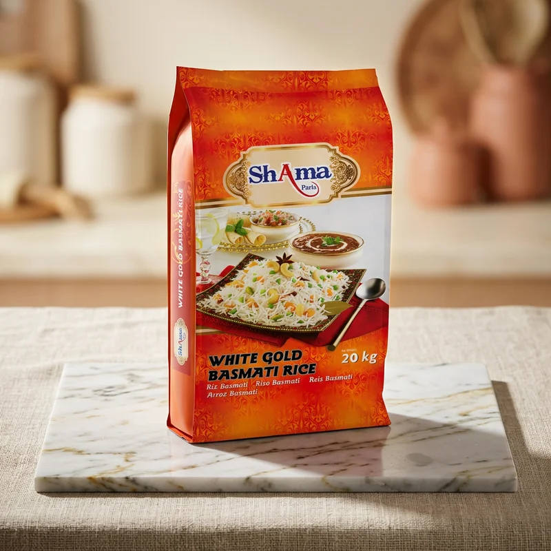 SHAMA WHITE GOLD BASMATI RICE