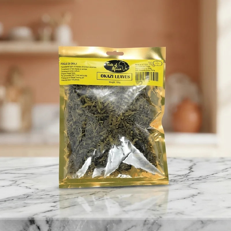 TASTE OF AFRICA OKAZI LEAVES