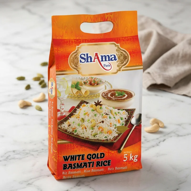 SHAMA WHITE GOLD BASMATI RICE