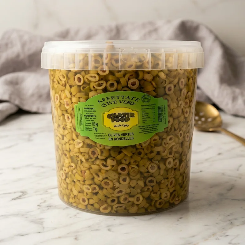 OLIVE VERDE DENOCCIOLATE TAGLIATE