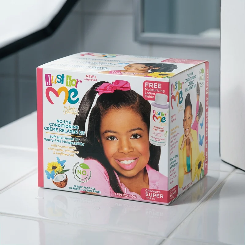 JUST FOR ME RELAXER KIT- SUPER