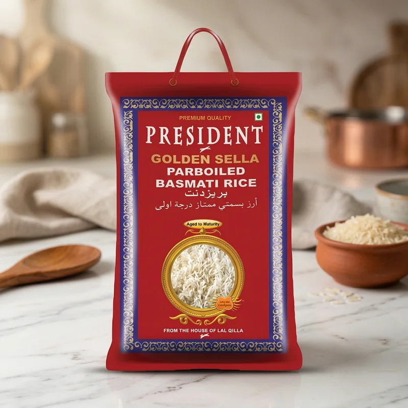 PRESIDENT PERBOILED SELLA RICE