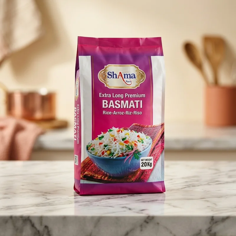 SHAMA EXTRA LONG PREMIUM BASMATI RICE