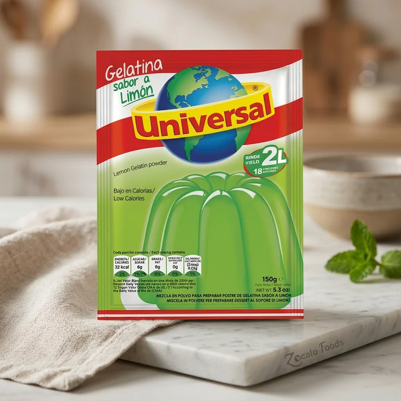 UNIVERSAL GELATINA LIME