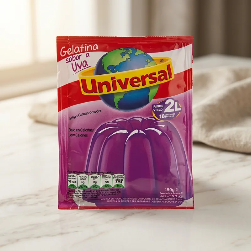 UNIVERSAL GELATINA UVA