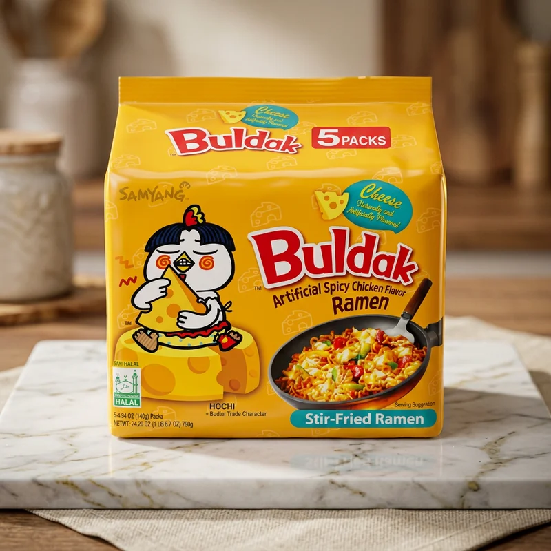 SAMYANG HOT CHICKEN (MULTIPACK) CHEESE