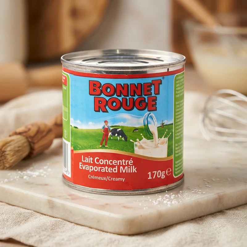 BONNET ROUGE EVAPORATED MILK