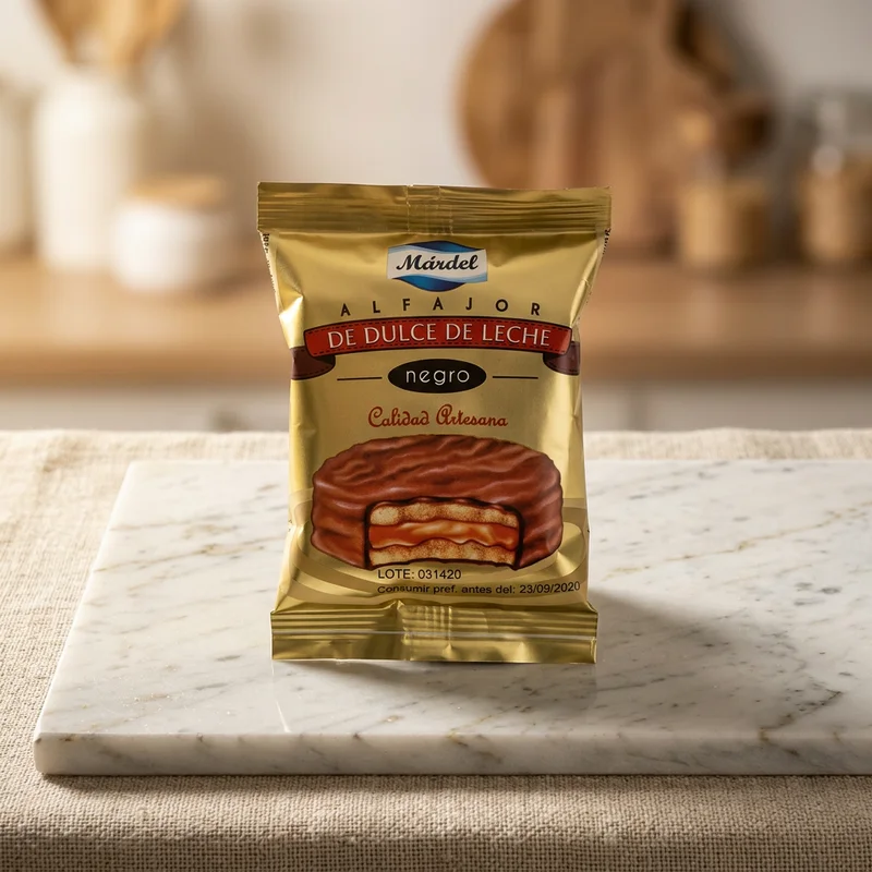 MARDEL ALFAJOR NEGRO