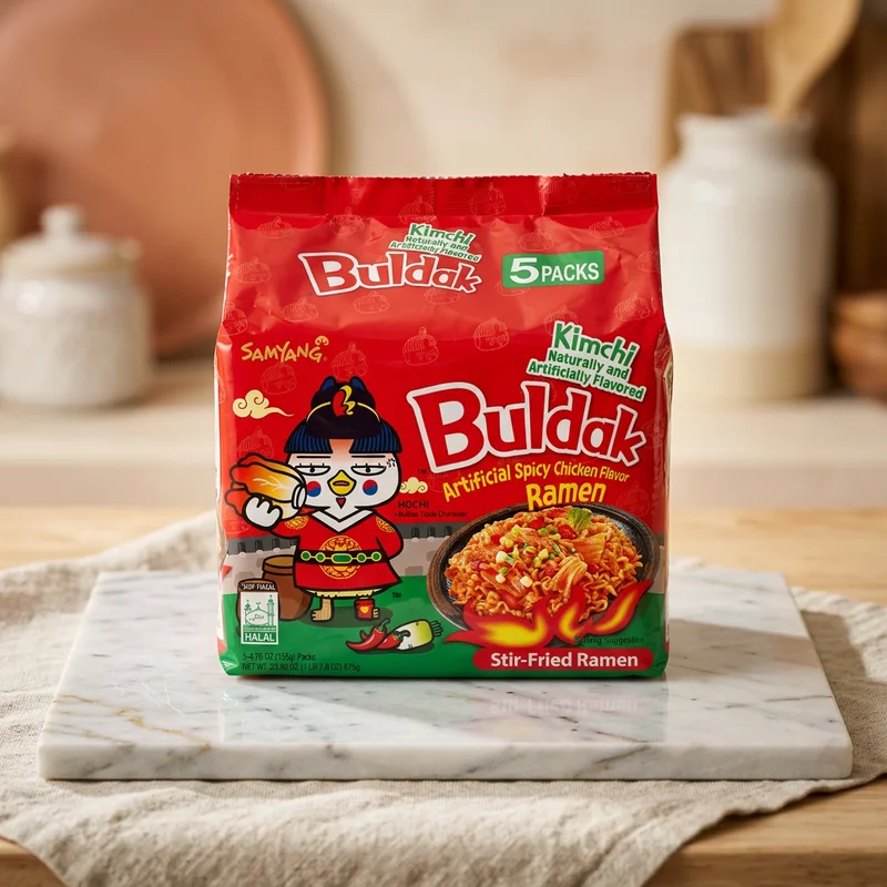 SAMYANG HOT CHICKEN (MULTIPACK) KIMCHI