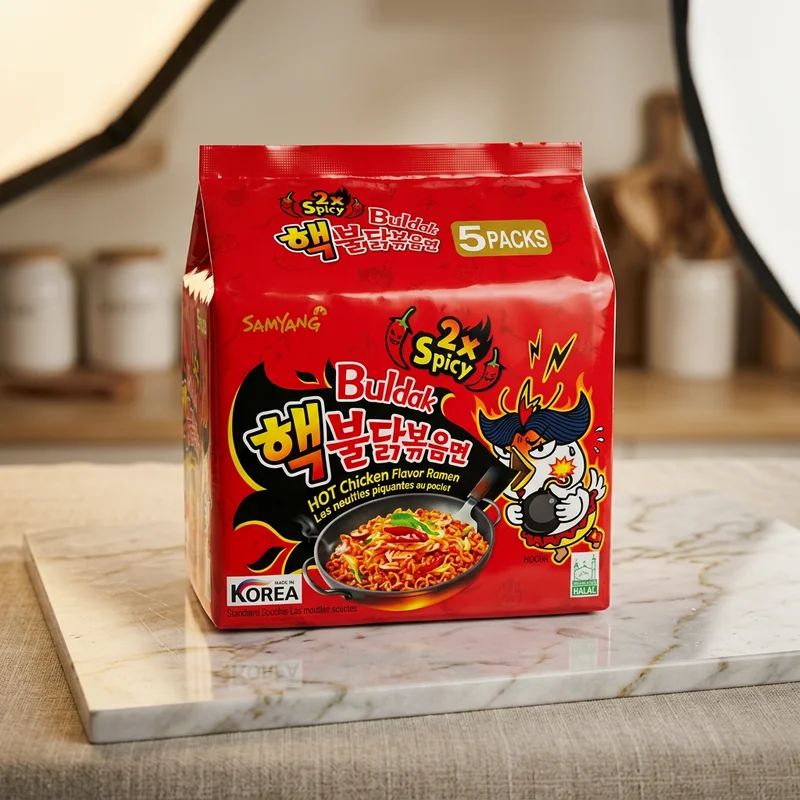 SAMYANG HOT CHICKEN (MULTIPACK) EXTRA HOT RED