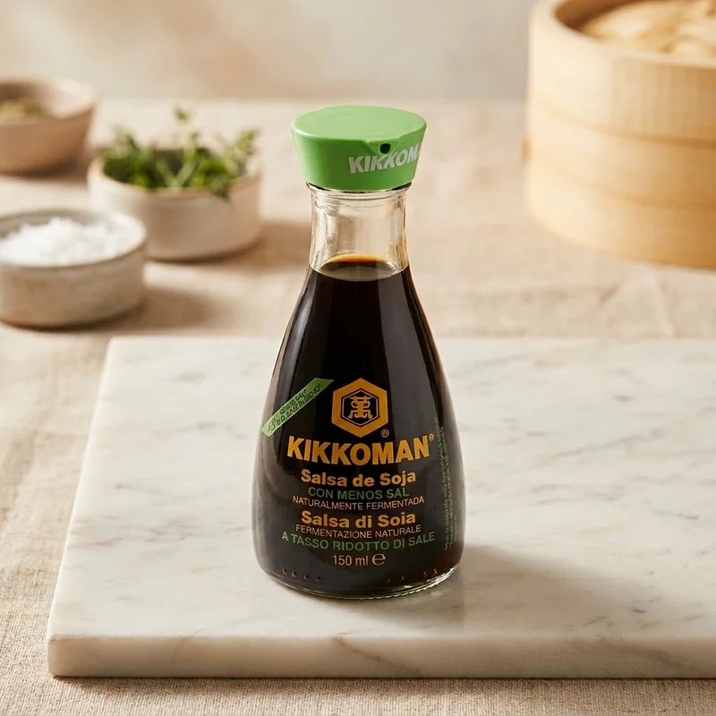 KIKKOMAN SALSA DI SOIA (TAPPO VERDE)