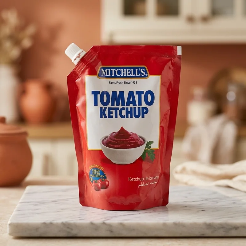 MITCHELL'S TOMATO KETCHUP (POUCH)