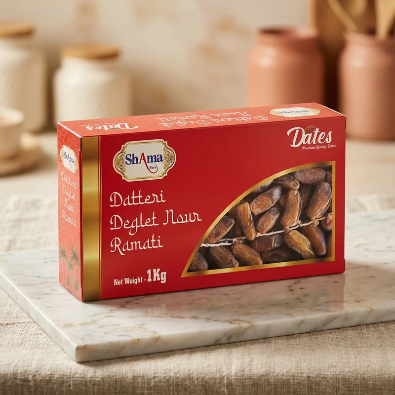 SHAMA DATTERI RAMATI RED PACKIGING OR. ALGERIA