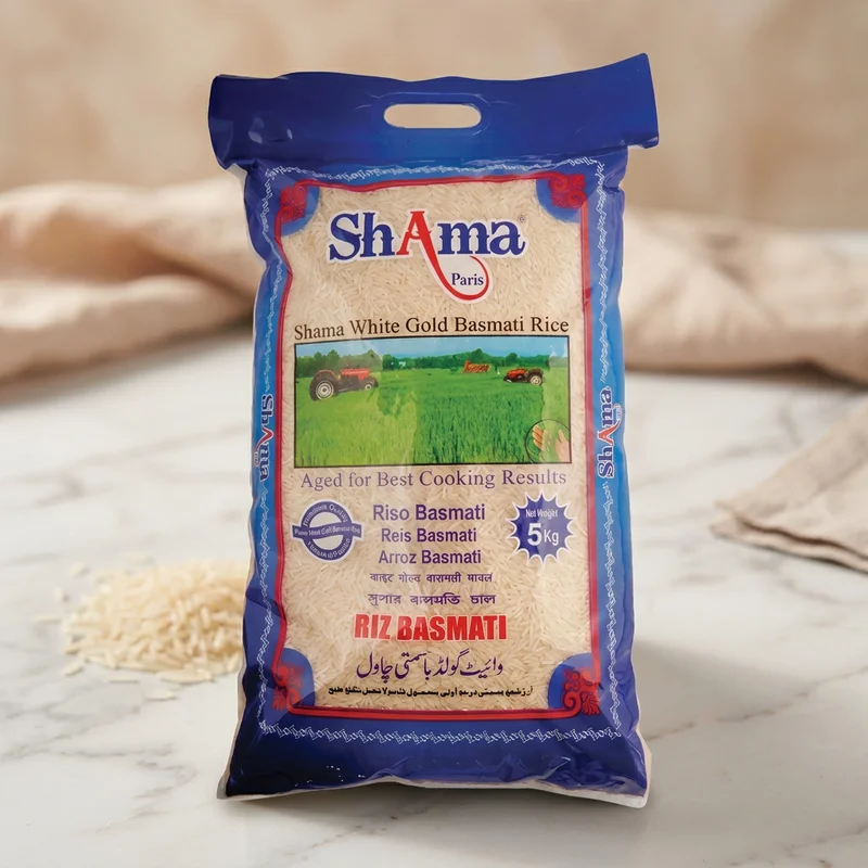 SHAMA WHITE GOLD BASMATI RICE