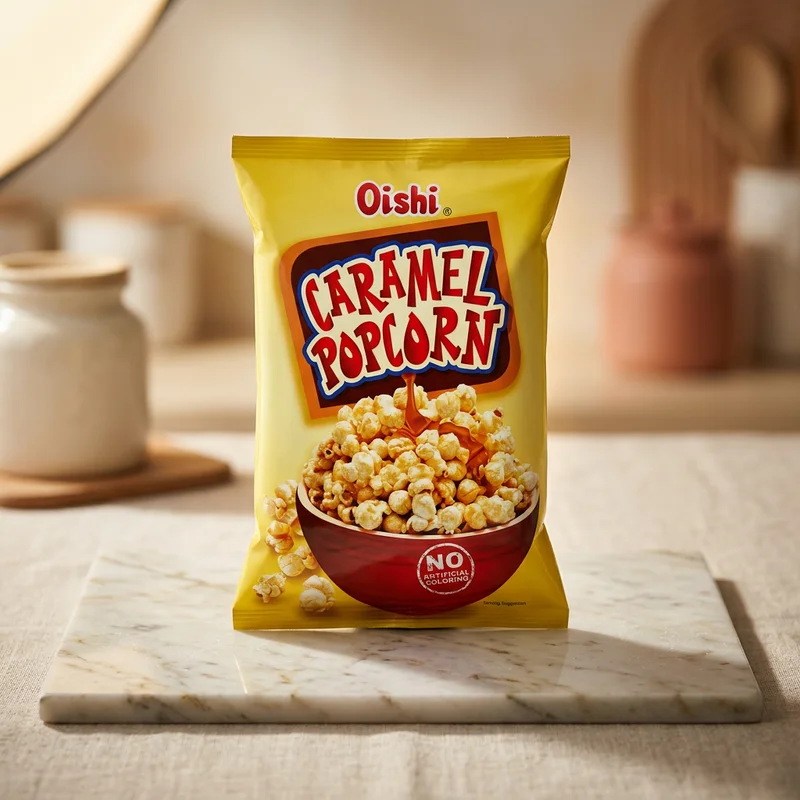 OISHI POPCORN CARAMEL