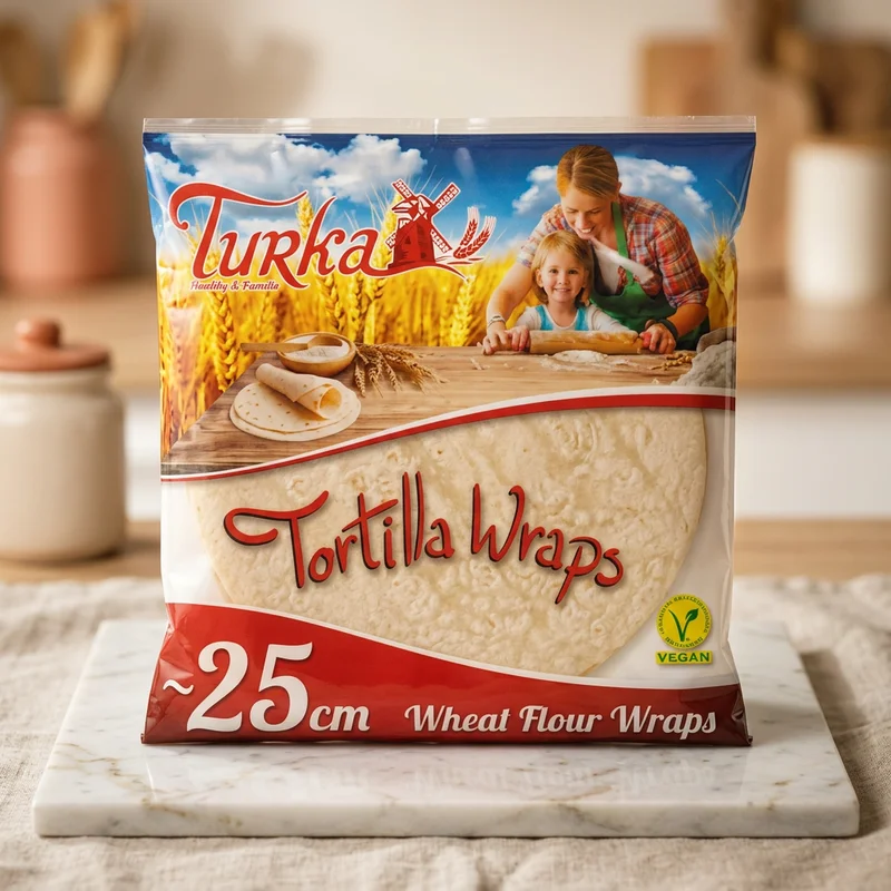 TURLA TORTILLA PIADINA (25CM/60GR/18PZ)