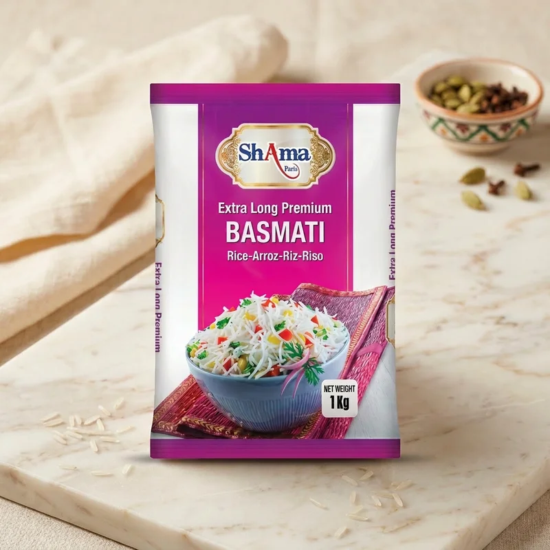 SHAMA EXTRA LONG PREMIUM BASMATI RICE