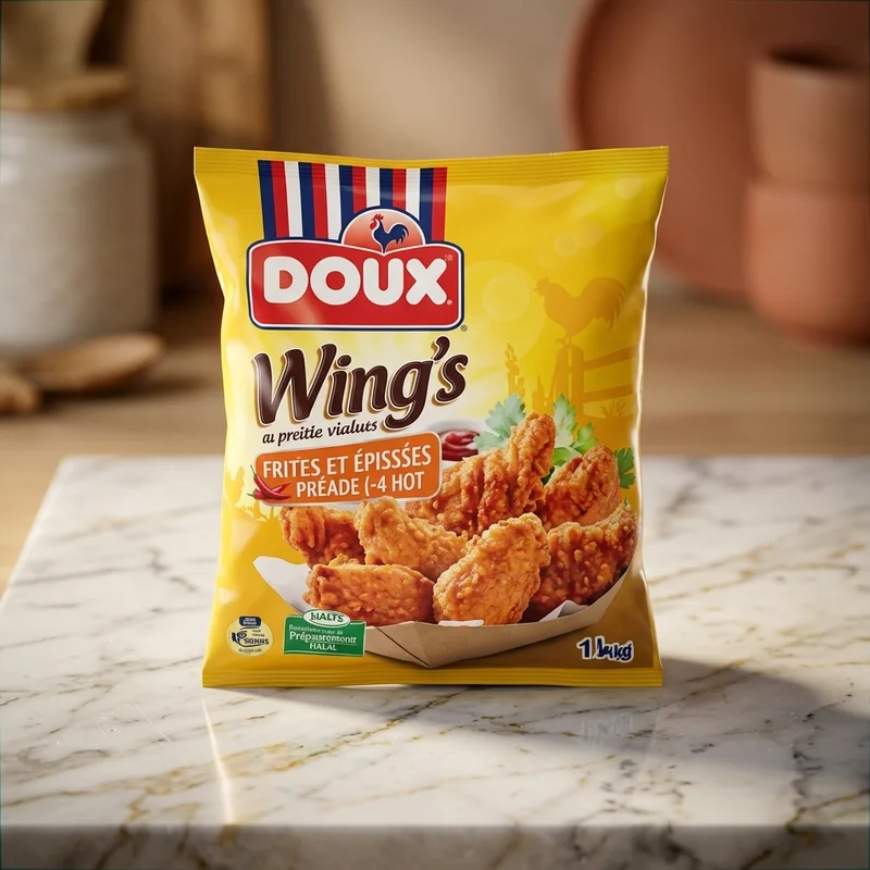 DOUX CHICKEN WINGS (BREADED&SPICED)