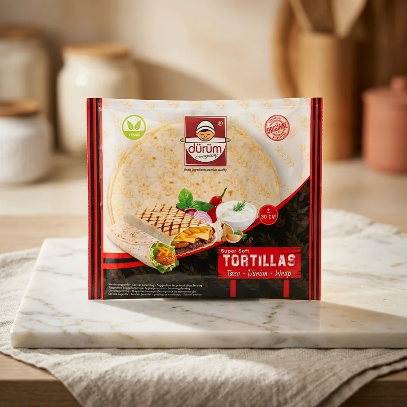 DURUM TORTILLA PIADINA (30CM/80GR/18PZ)