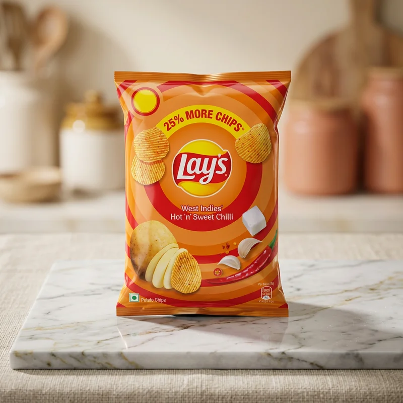 LAYS HOT&SWEET CHIPS