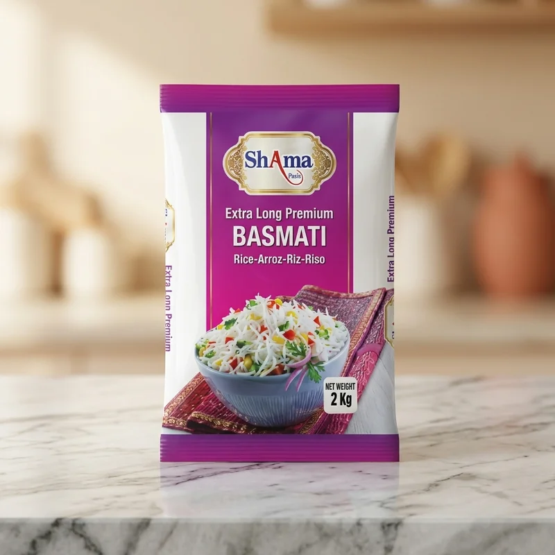 SHAMA EXTRA LONG PREMIUM BASMATI RICE