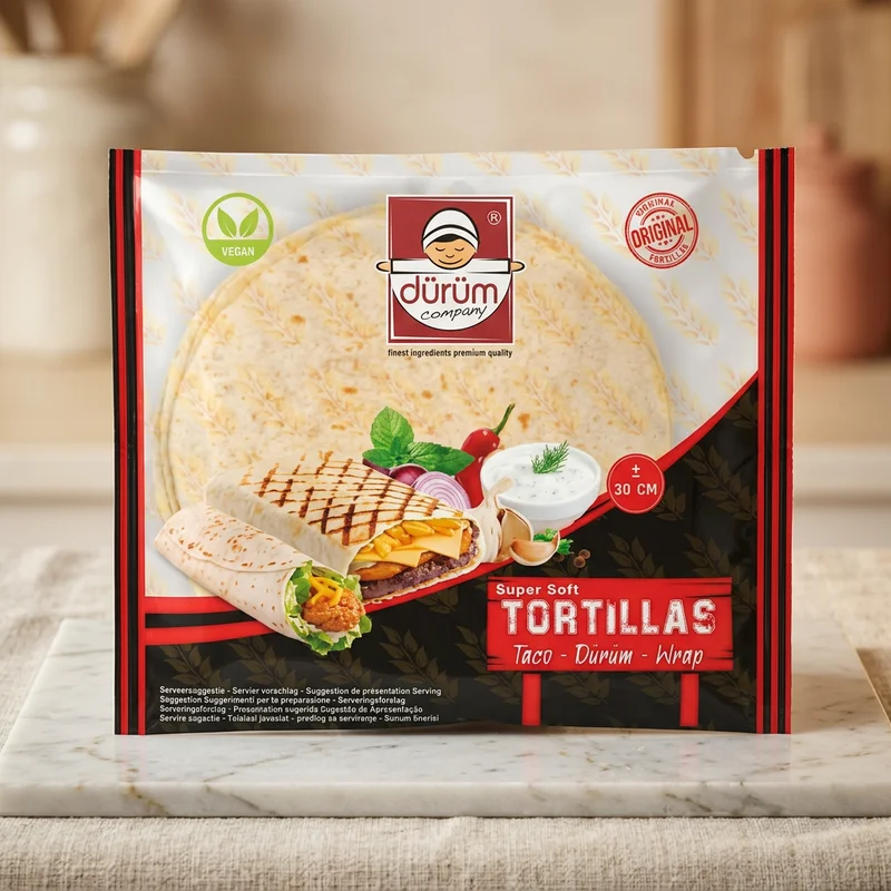 DURUM TORTILLA PIADINA (25CM/60GR/18PZ)