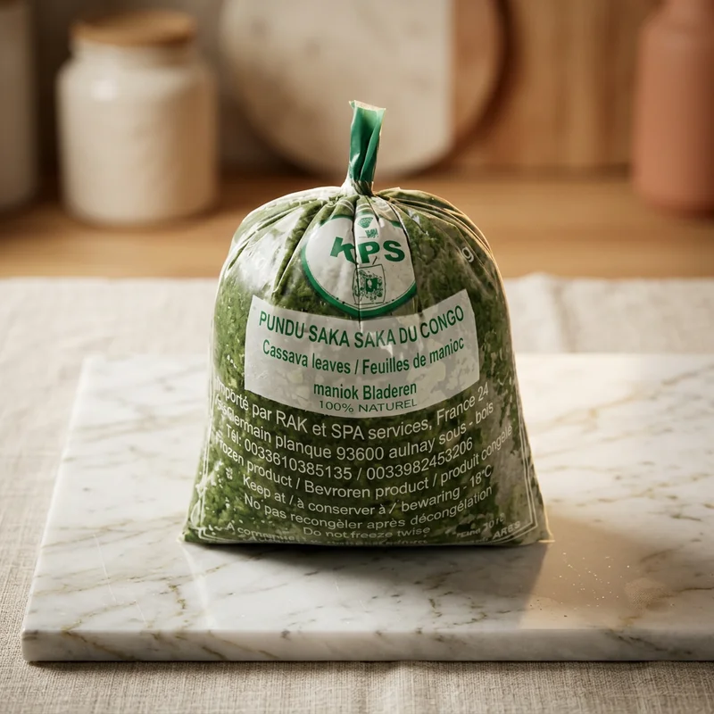 BISKOLAK SAKA SAKA (FOGLIE DI MANIOCA)