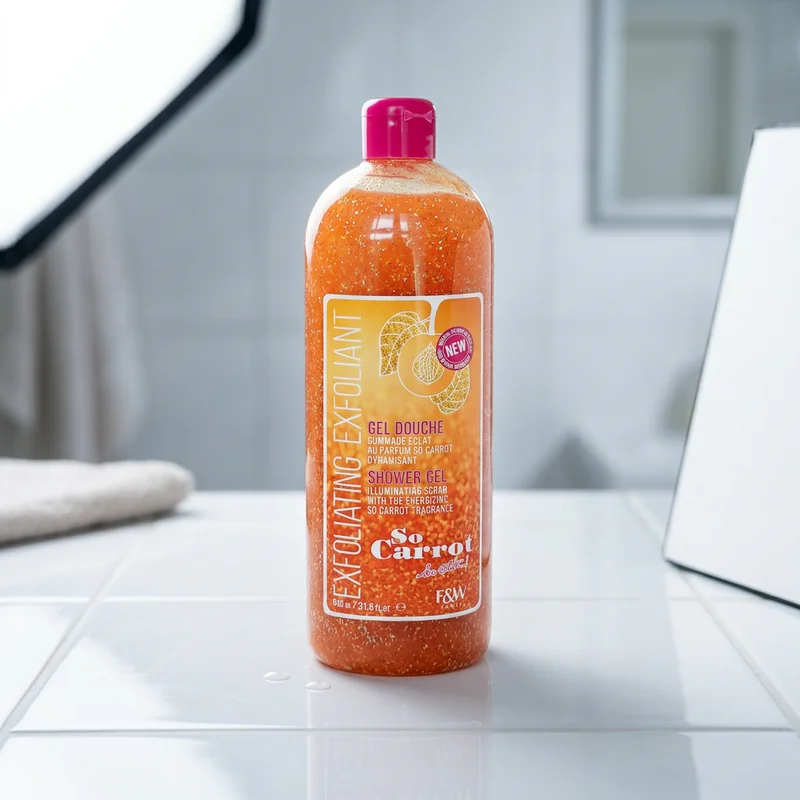 SO CARROT SHOWER GEL SCRUB (ORANGE)