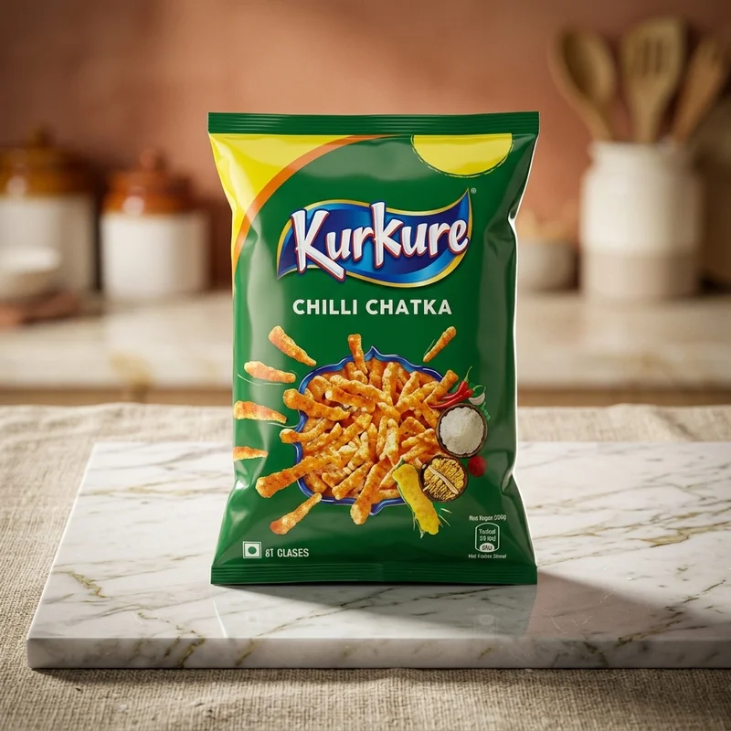 KURKURE RED CHILLI CHATKA CHIPS