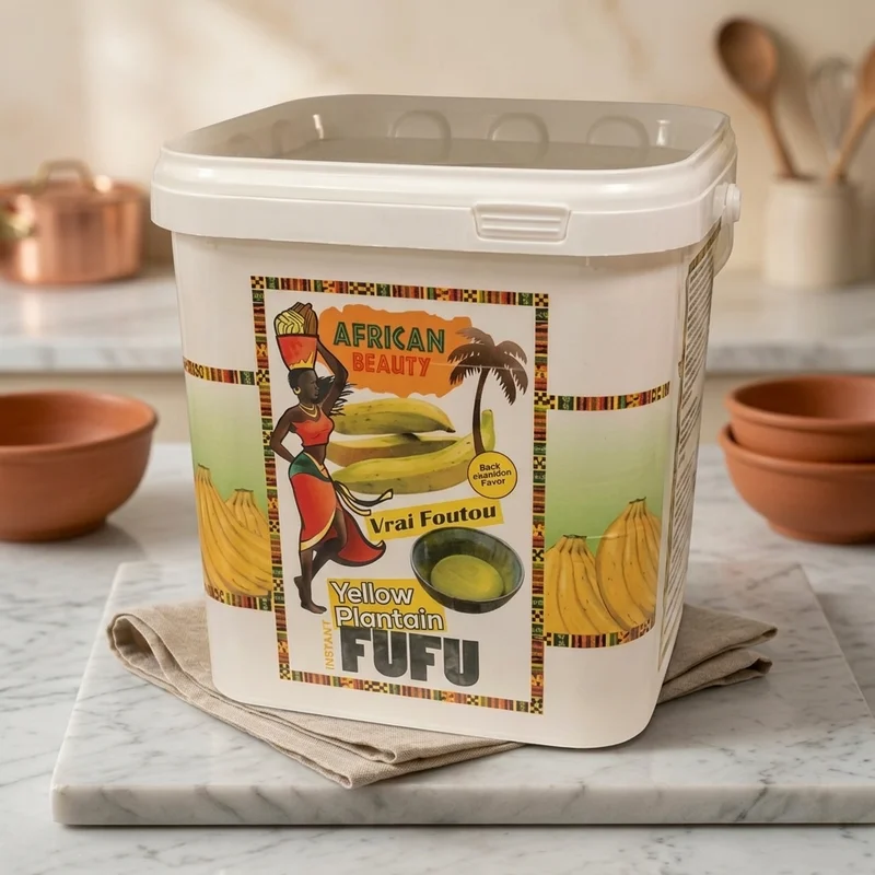 AFRICAN BEAUTY YELLOW PLANTAIN FUFU