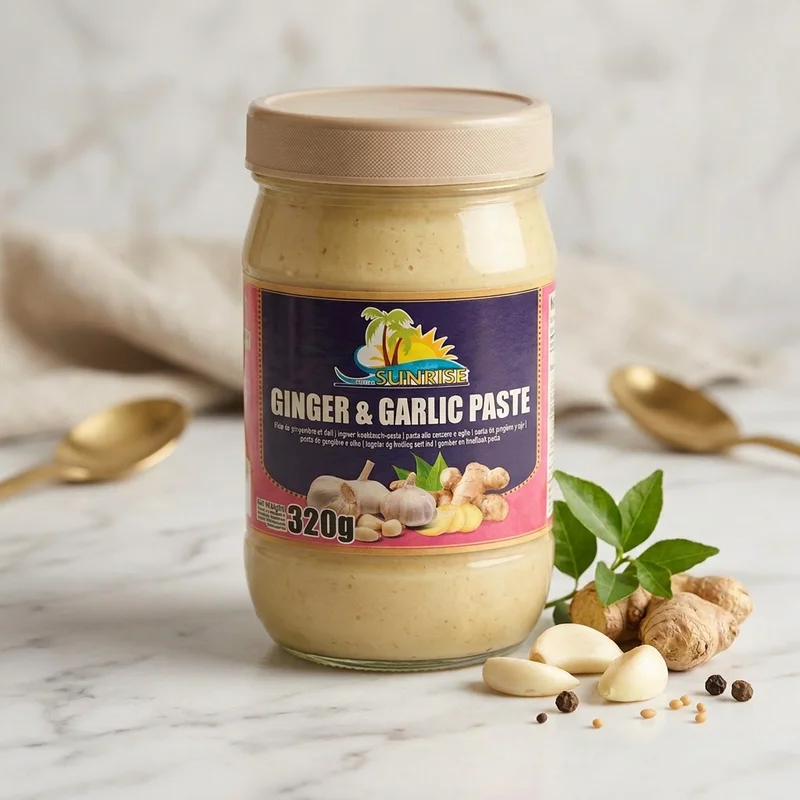 SUNRISE GINGER&GARLIC PASTE