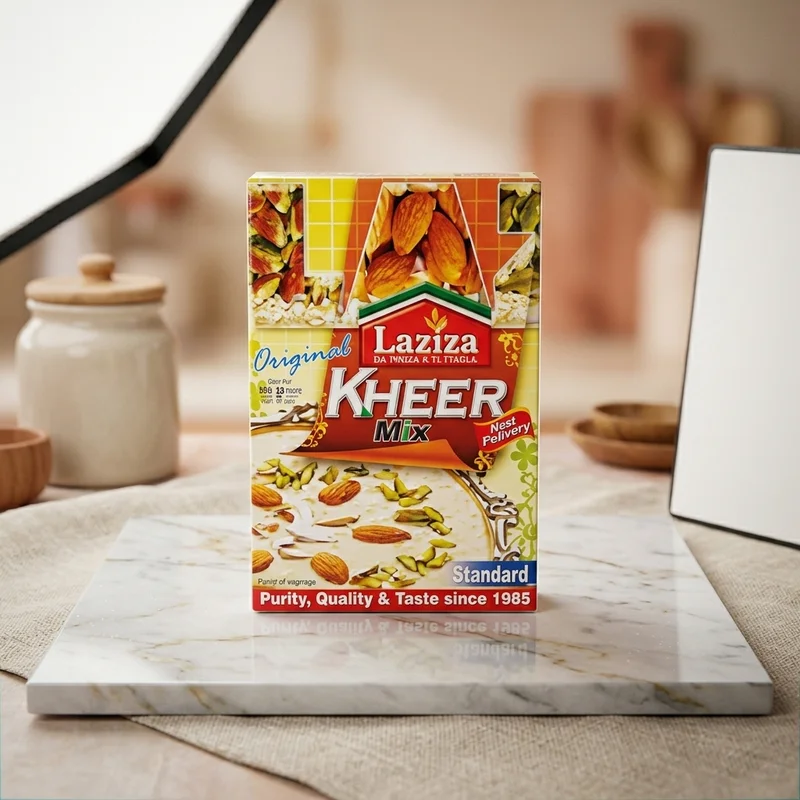 LAZIZA KHEER MIX ALMOND+SAFFRON