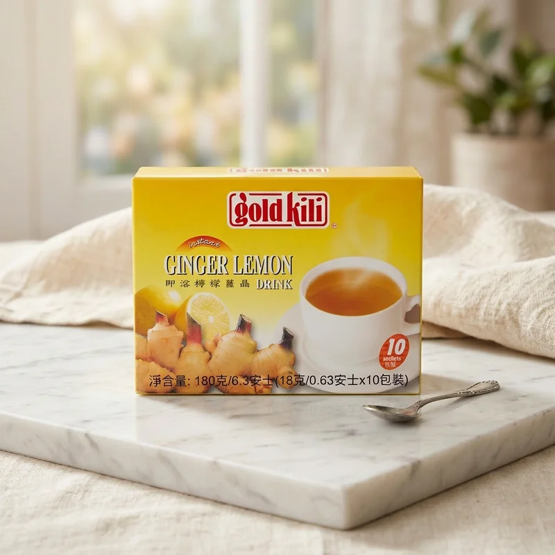 GOLDKILI INSTANT GINGER LEMON DRINK