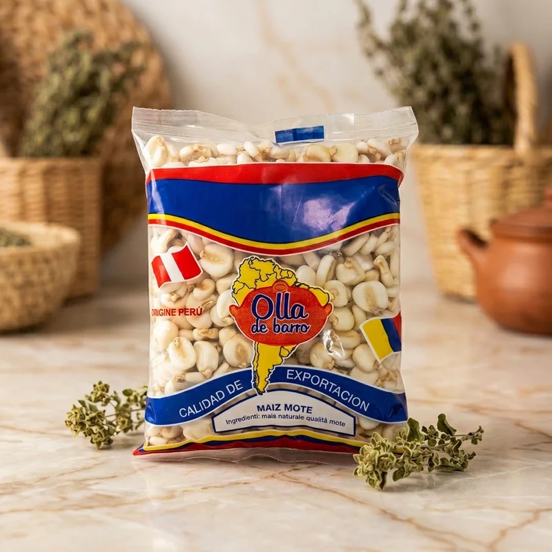 OLLA DE BARRO MAIZ MOTE